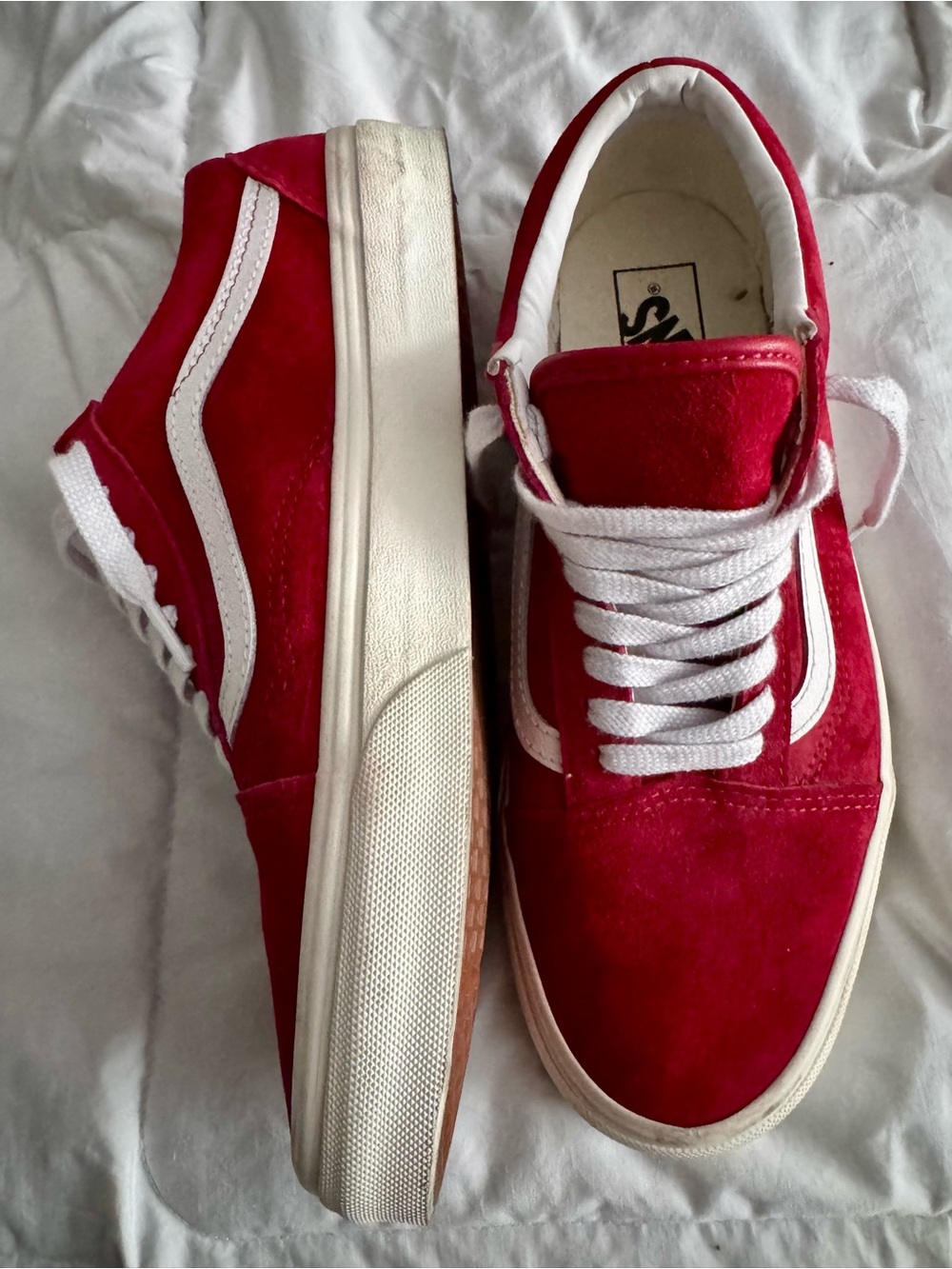 Vans Red Old Skool Sneakers | Unisex